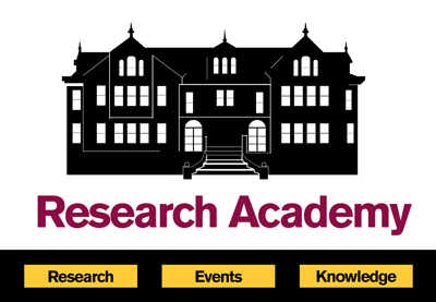 Research Academy emblem.